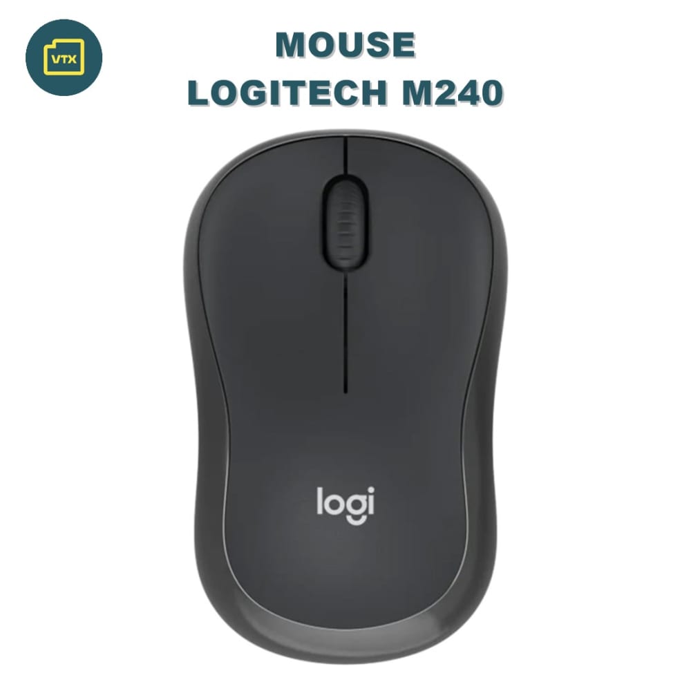 Mouse Inalambrico Bluetooth Logitech M240 Negro