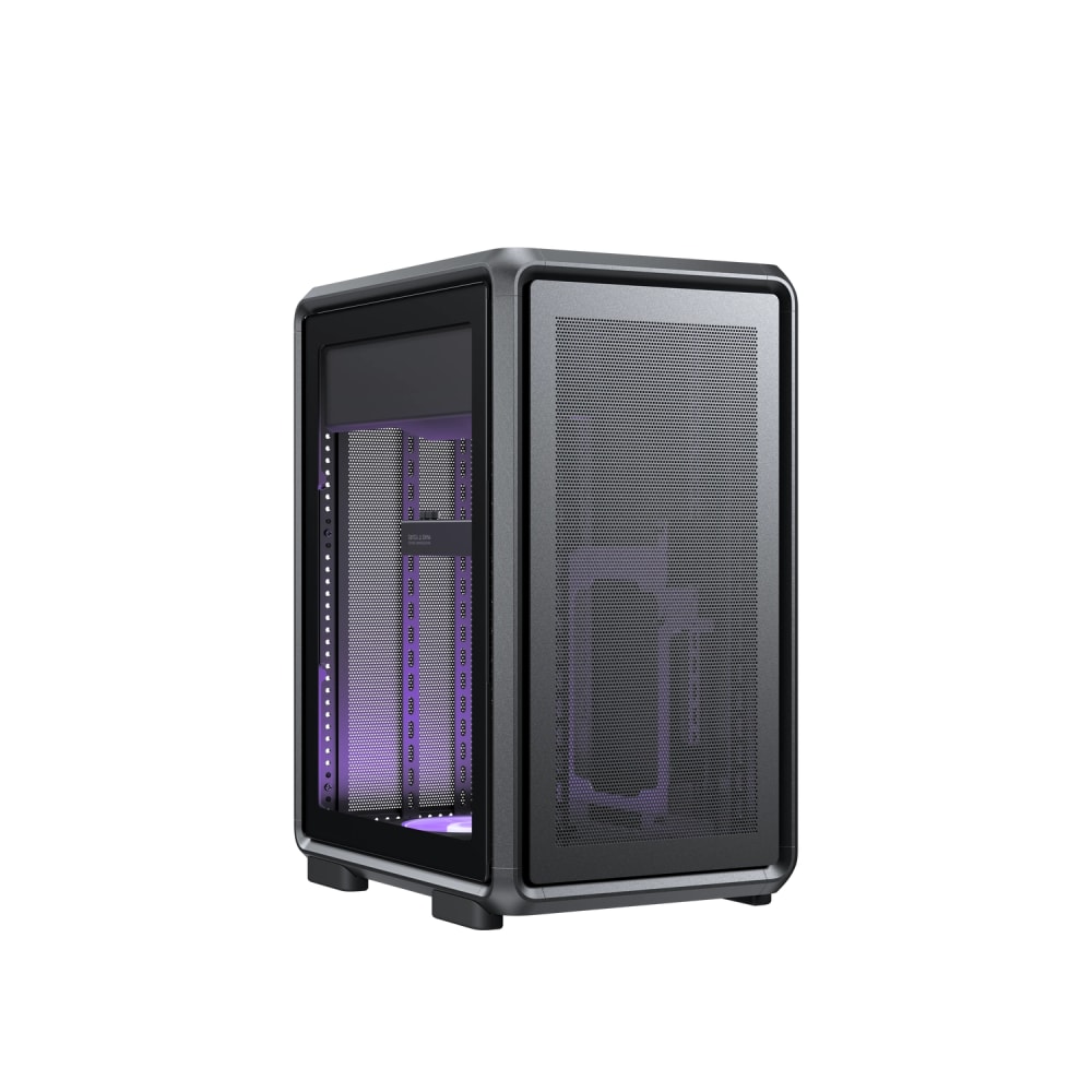 Gabinete Cooler Master Masterframe 400 Vidrio Negro