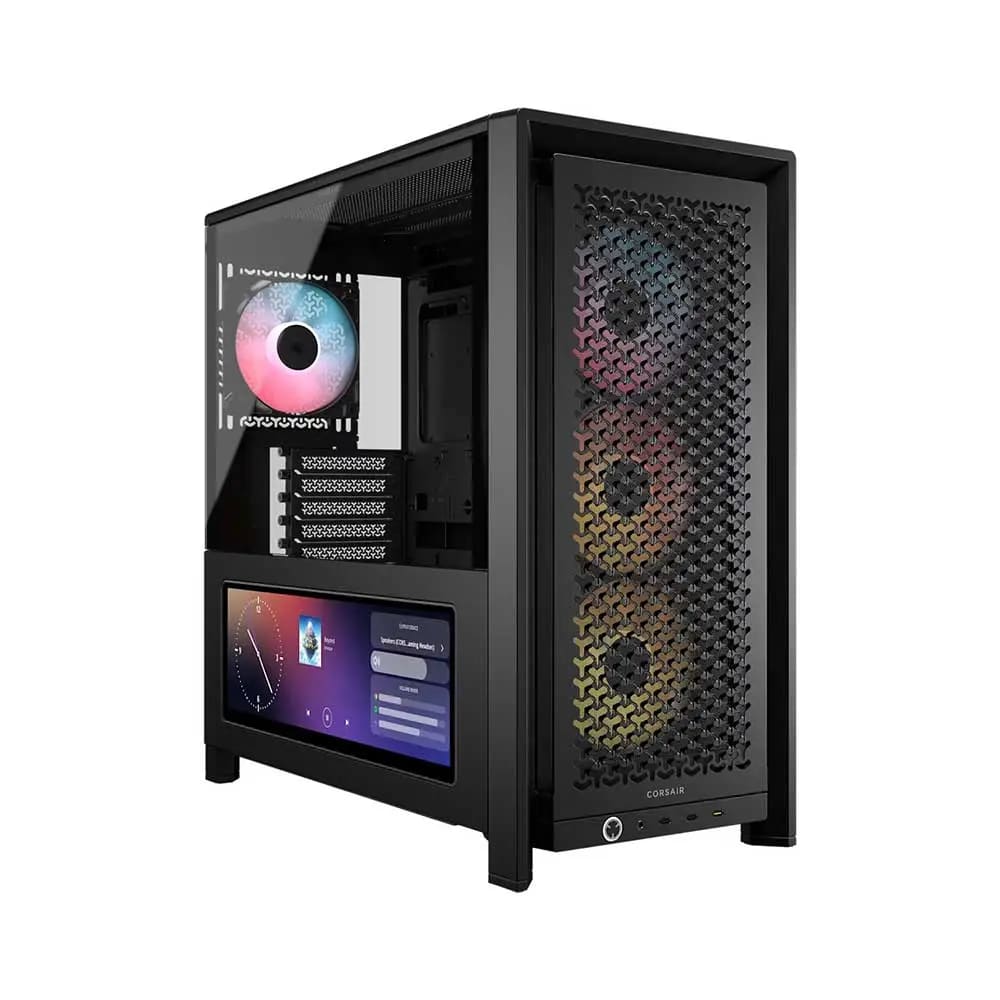 Gabinete Corsair Frame 4000d Lcd Rs Performance Negro