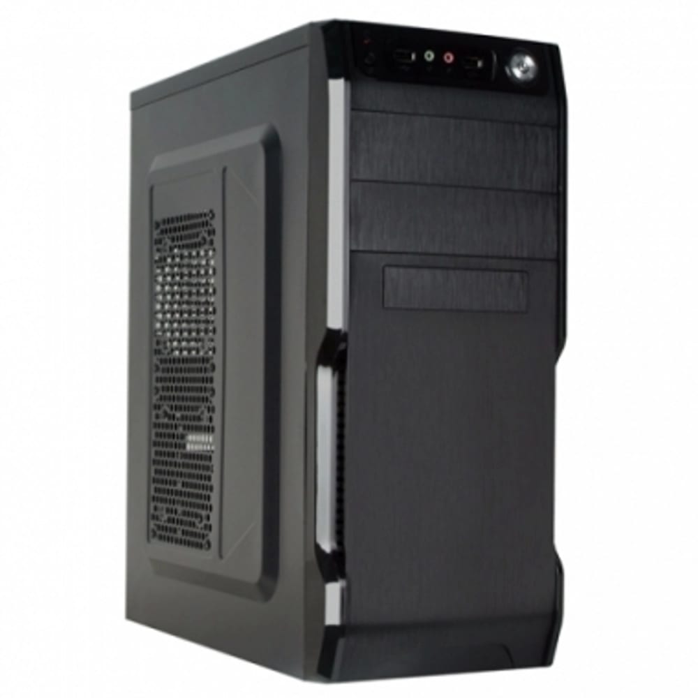 Gabinete Cromax 2801 Con Fuente 600w + Kit Teclado Y Mouse