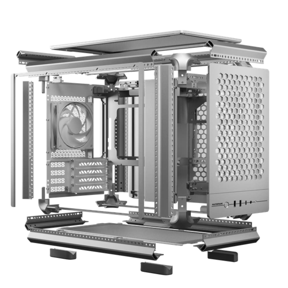 Gabinete Cooler Master Masterframe 400 Vidrio Negro