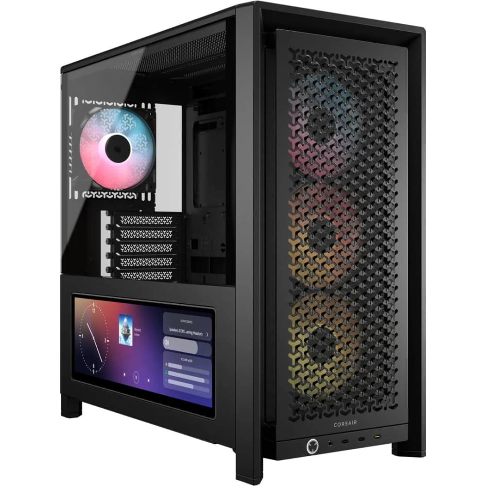 Gabinete Corsair Frame 4000d Lcd Rs Performance Negro