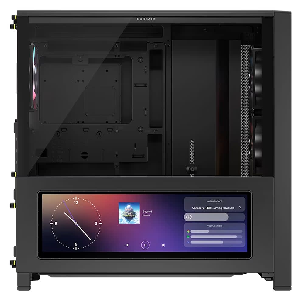Gabinete Corsair Frame 4000d Lcd Rs Performance Negro