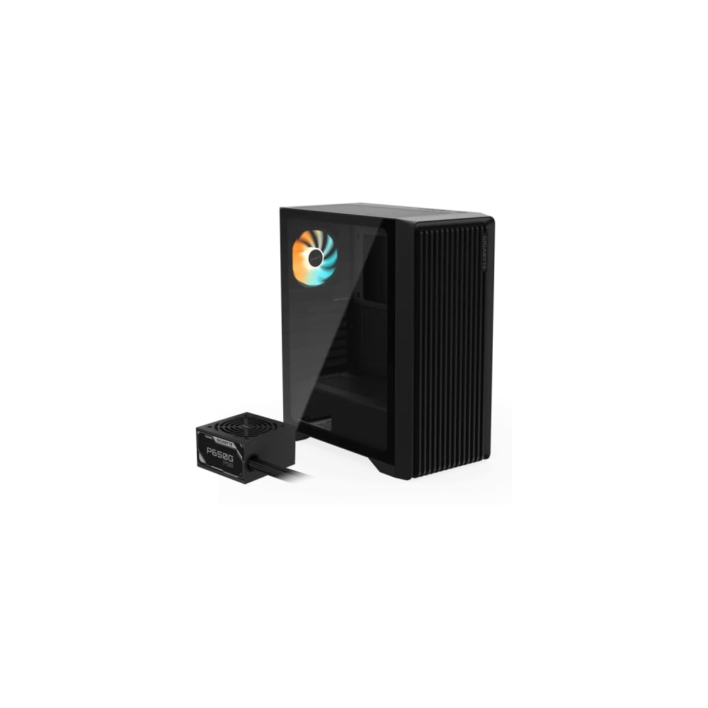 Gabinete Gigabyte C103 Glass Con Fuente 650w 80 Plus Gold