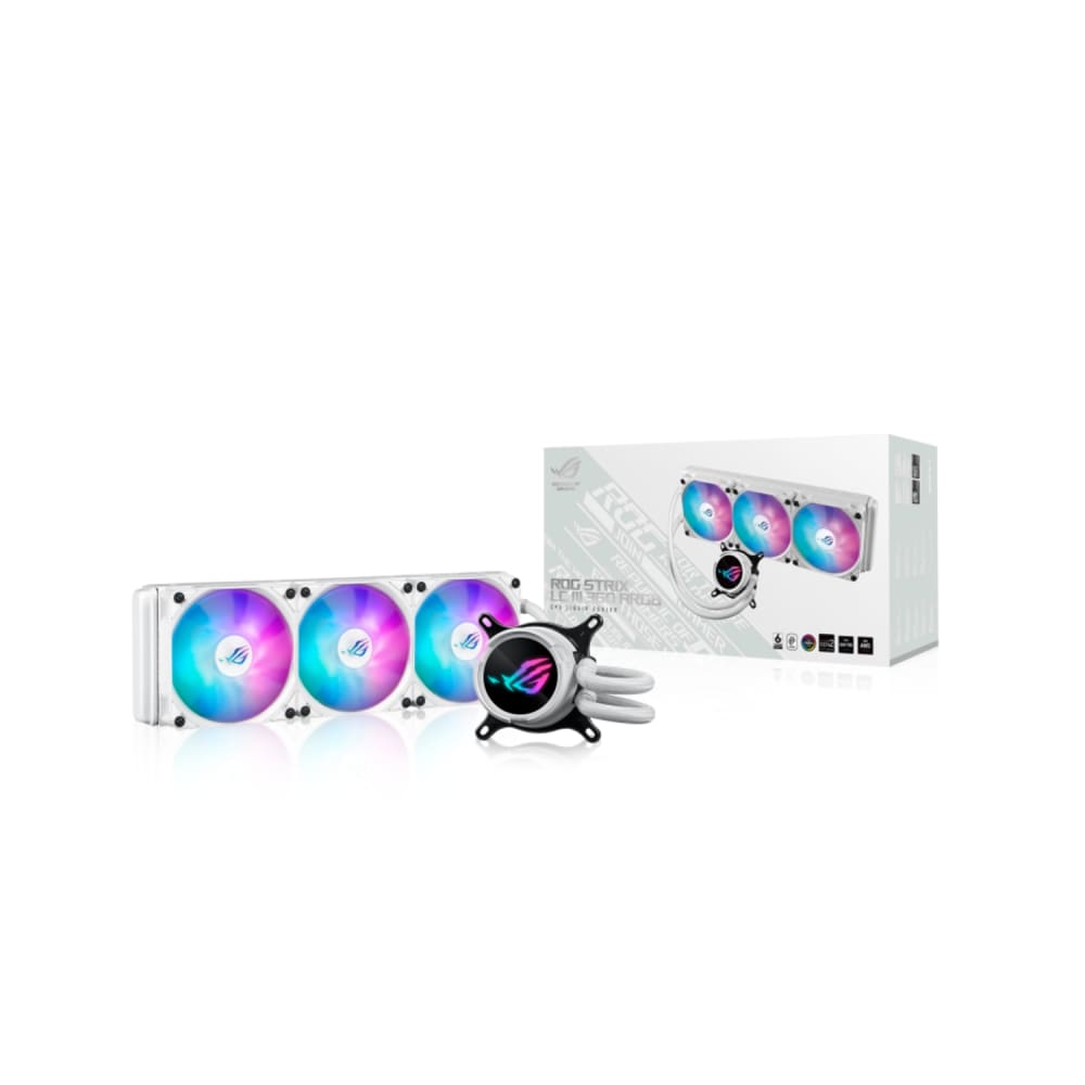 Water Cooler Asus Rog Strix Lc Iii 360 Argb Blanco
