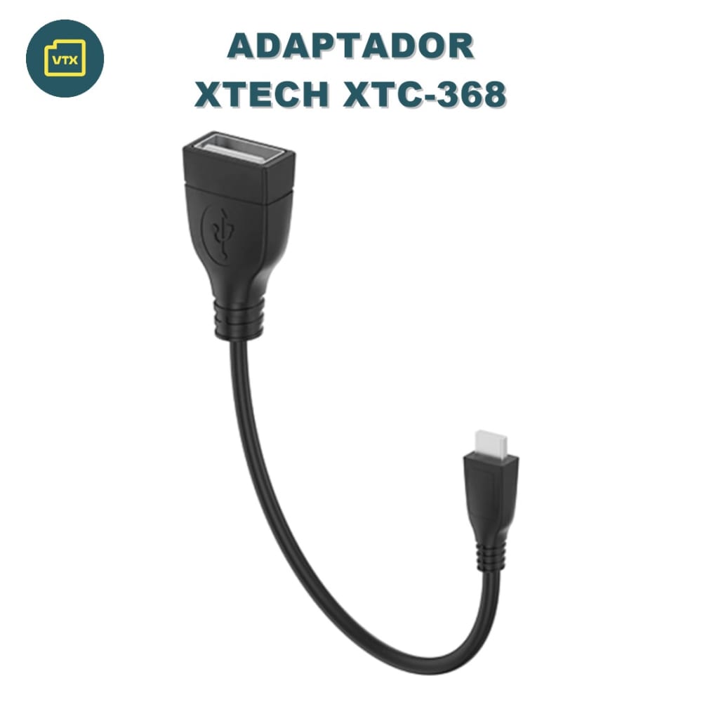Adaptador Xtech Micro Usb A Usb-a Xtc-368