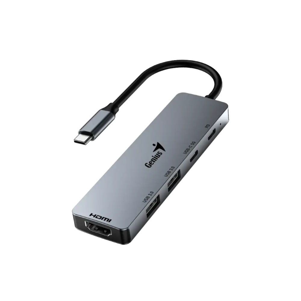 Hub Usb-c Genius Uh-500 5 En 1