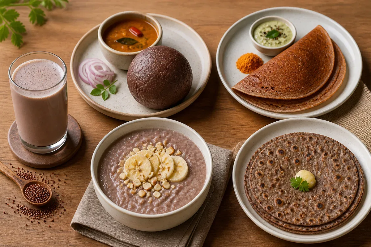 Five Ragi Recipes for Busy Weekdays