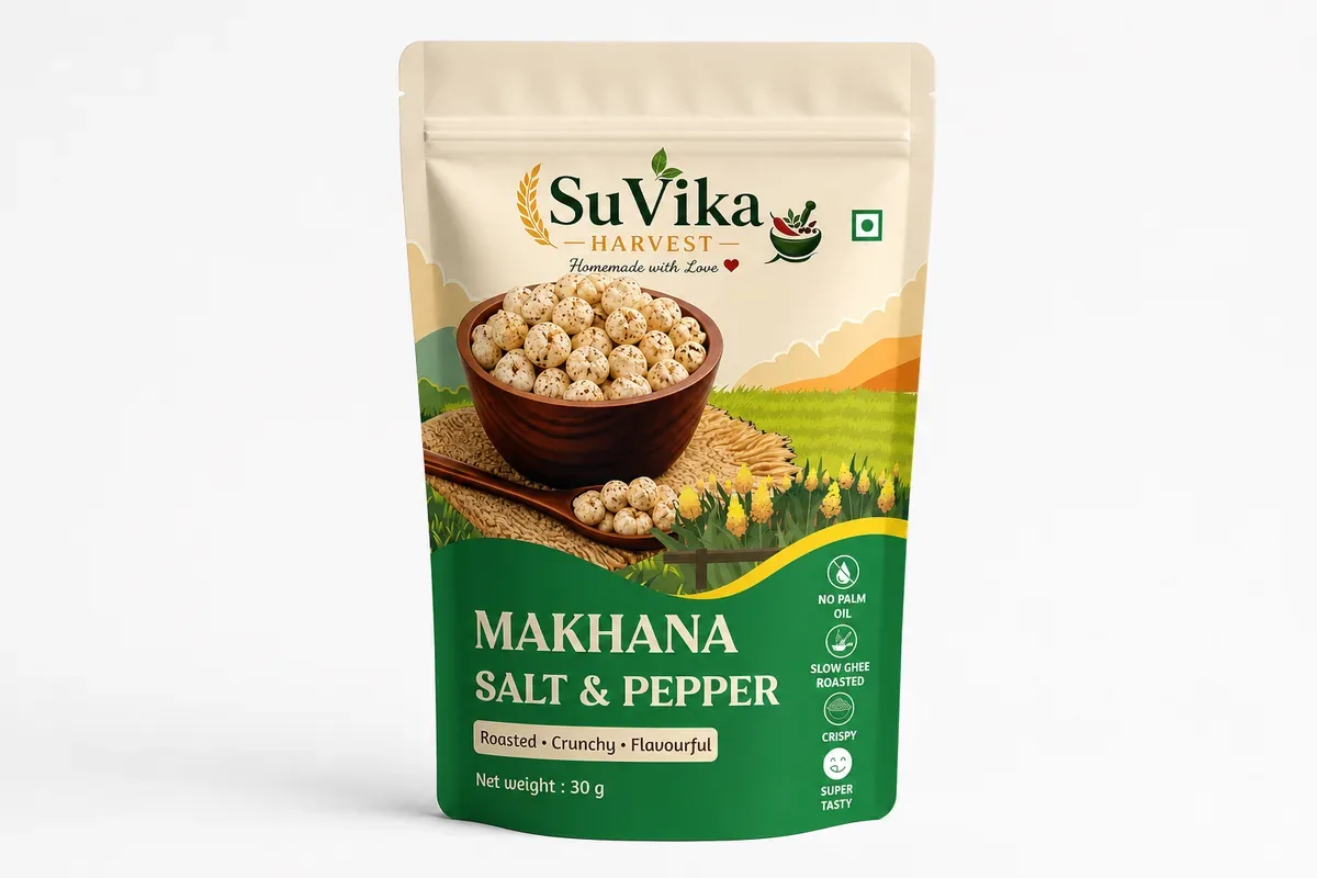 Makhana - Salt & Pepper