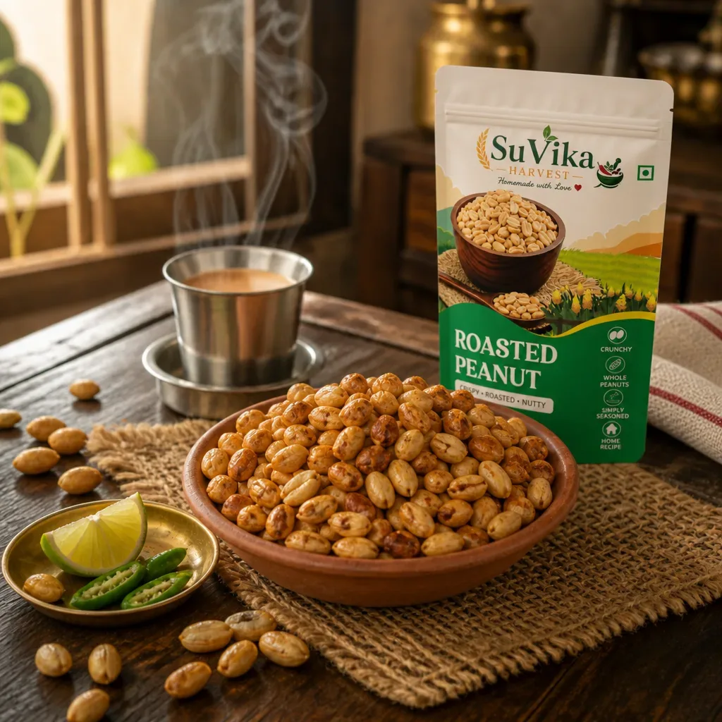 Roasted Peanut — serving with pouch