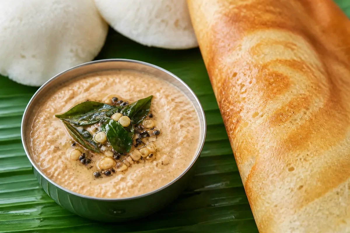 Peanut Chutney for Dosa & Idli