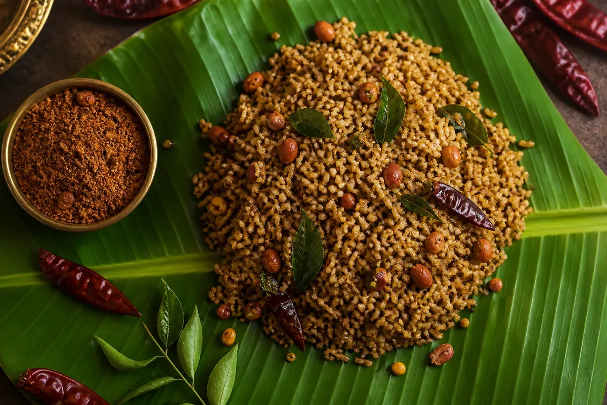 Temple-Style Puliyogare Rice