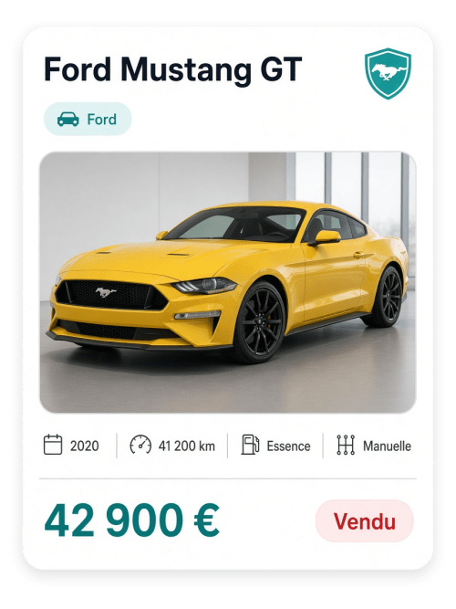 Ford Mustang GT — Vendu