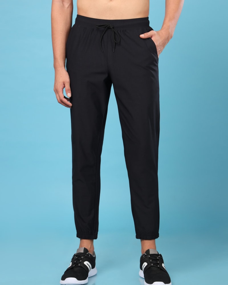 Tintin Jogger (Black) — Joggers high-resolution detail view