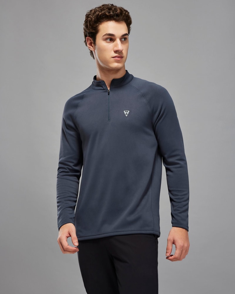 Mock Sweatshirt (Carbon Grey) — Sweatshirts high-resolution detail view