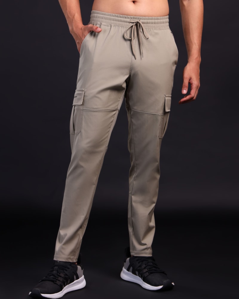 Cargo Flex (Khaki) — Cargo Pants high-resolution detail view