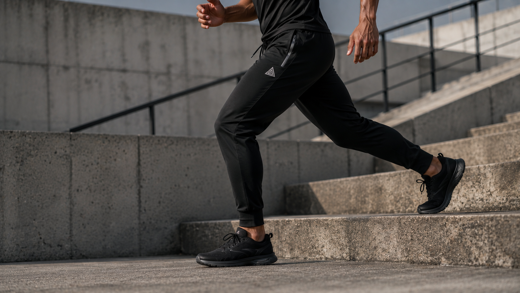Shape-retaining ribbed cuffs and an elastic drawcord waistband ensure a secure, gap-free fit wash after wash.