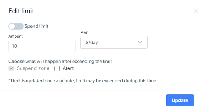 可限制 API 使用，避免超額
