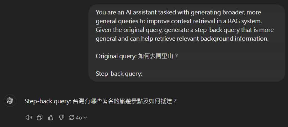 Step-back Prompting (後退提示)