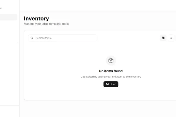 Fab Lab Inventory System