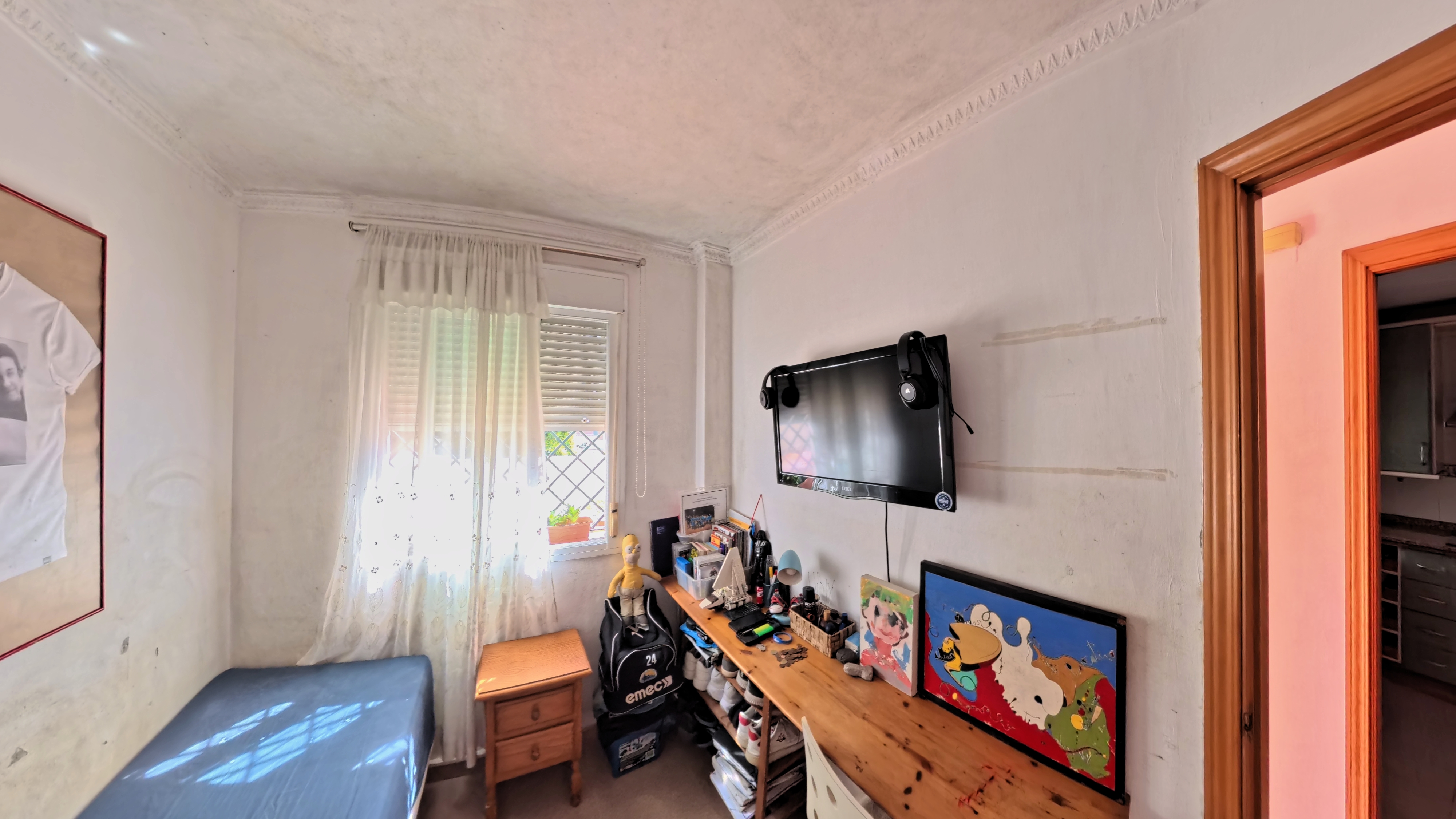 Habitación antes del vaciado digital