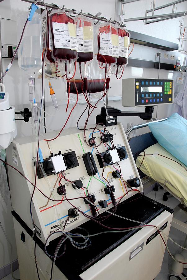 Leukapheresis machine