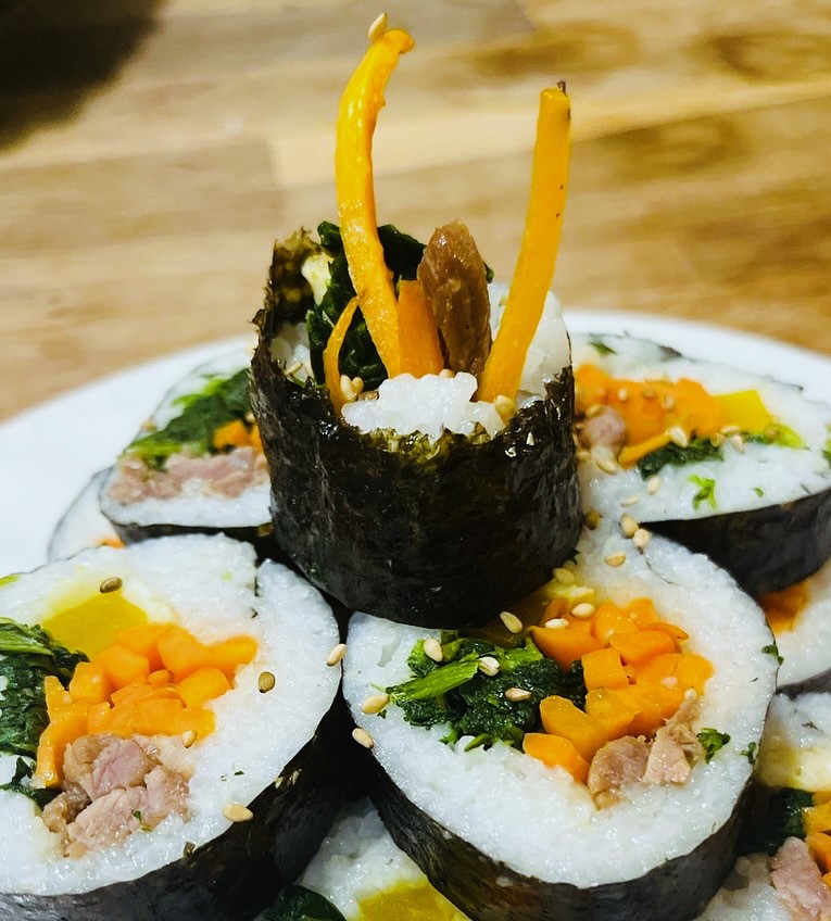 KIMBAP 김밥 Saumon fumé