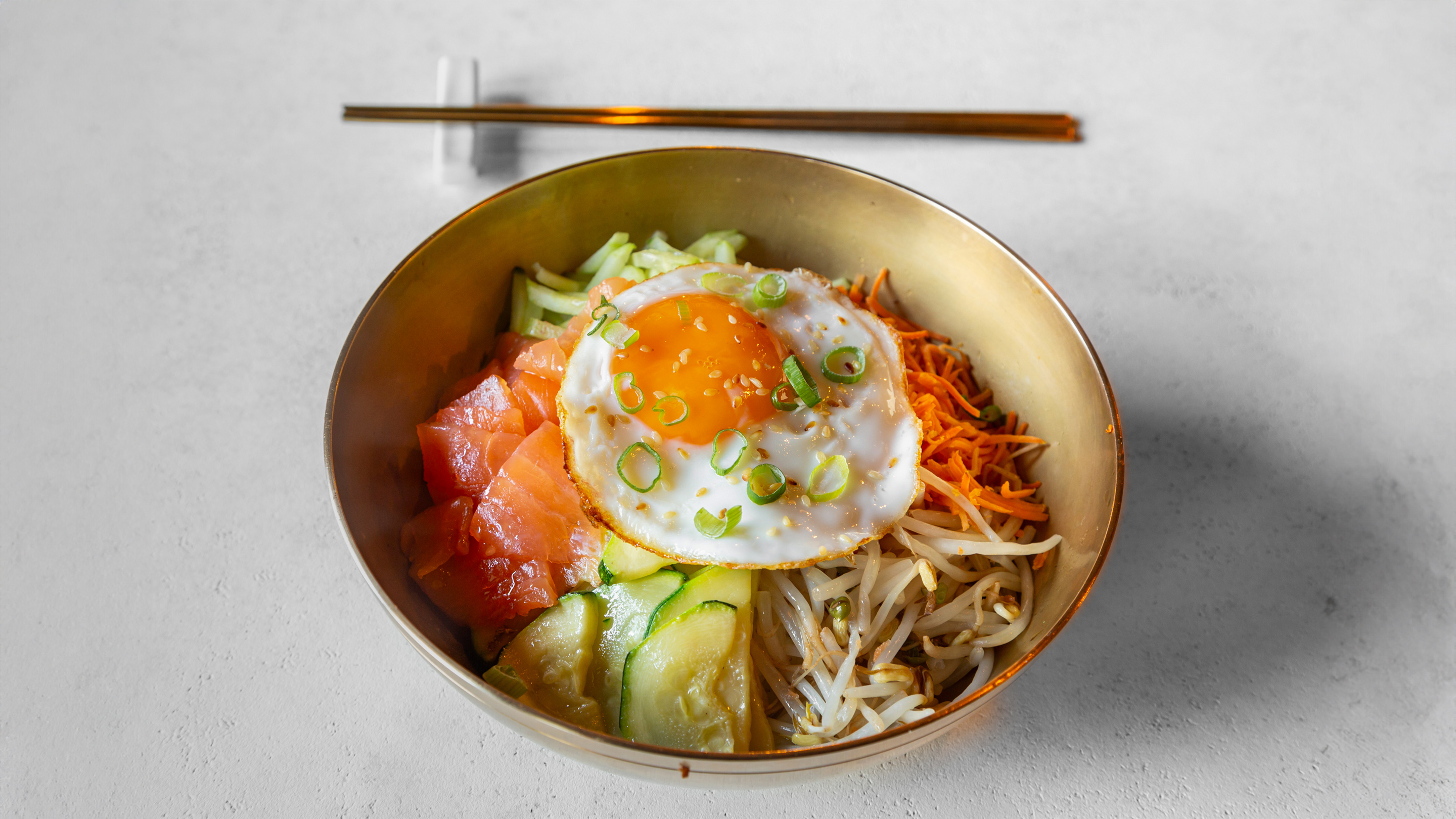 BIBIMBAP 비빔밥 Saumon