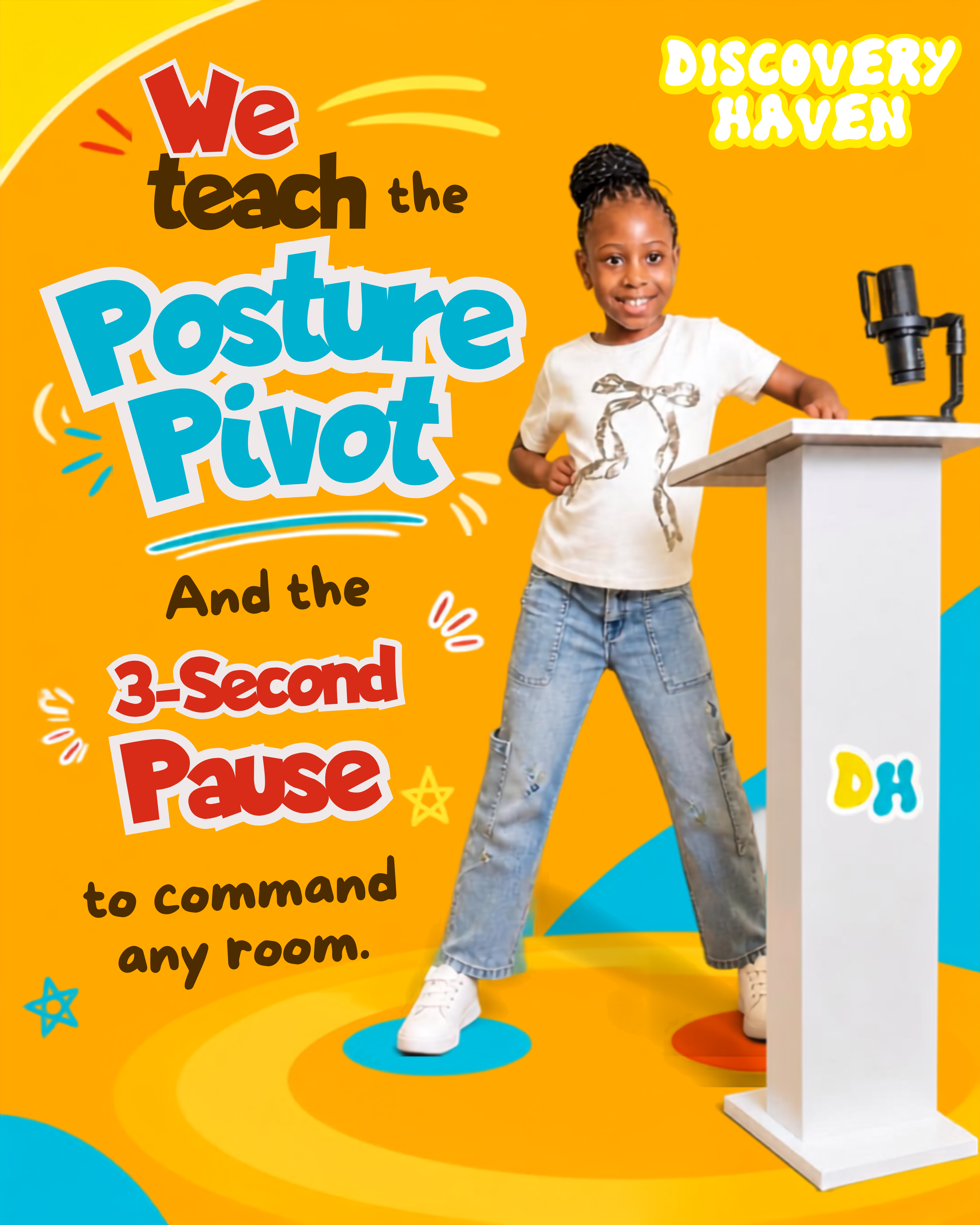 We teach the Posture Pivot and 3-Second Pause