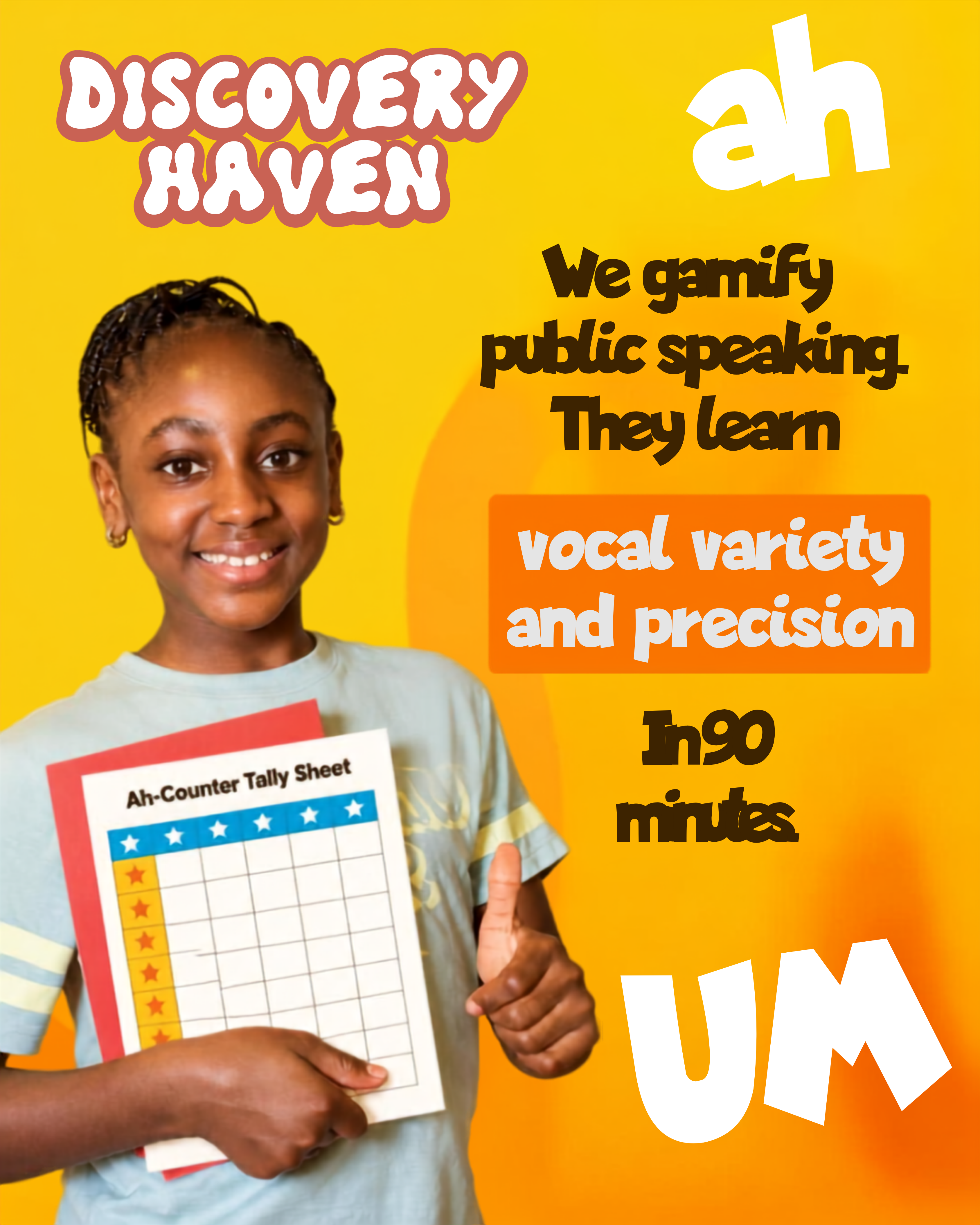 We gamify public speaking