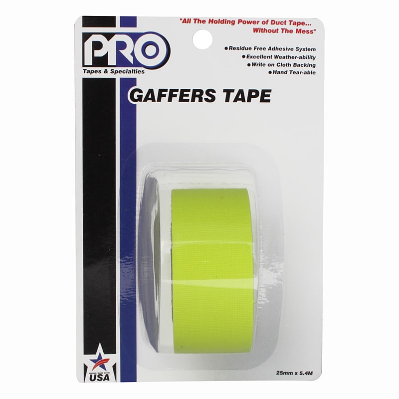 ProTape 6656 2 Masking Tape Yellow 48mm (2 Inch) x 55mm (60 Yards) 6/Sleeve