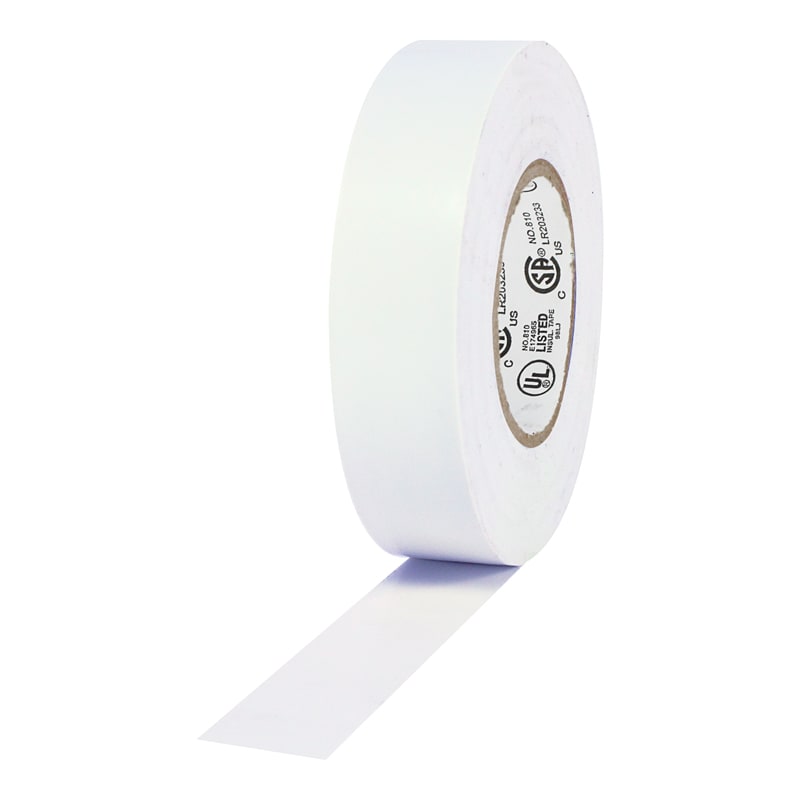 Shurtape Electrical Tape 104698, 3/4 in x 66 ft, White