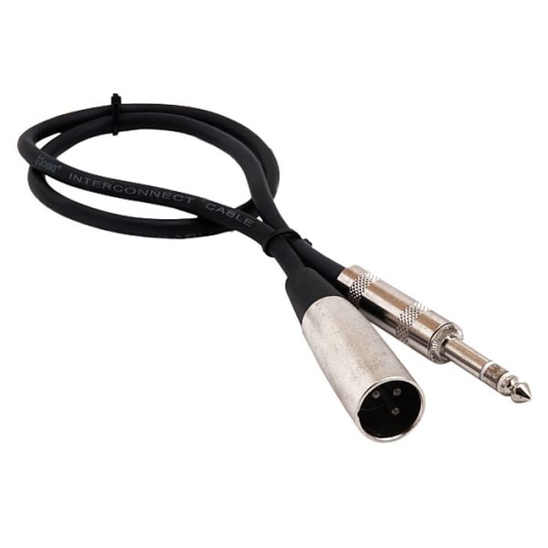 Hosa Technology HSX-005 Balanced 1/4" TRS Male to 3-Pin XLR Male Audio Cable 5'