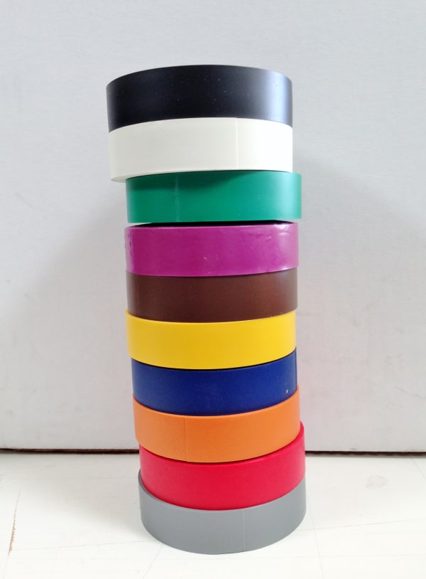 ASSORTED COLORS OF PROTAPE 3/4 inch Electrical Tape