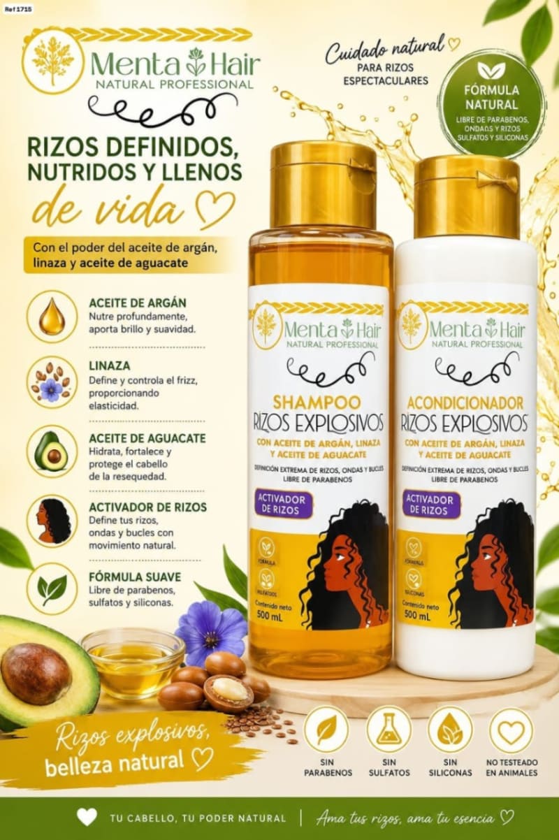 Combo shampoo y acondicionador 8