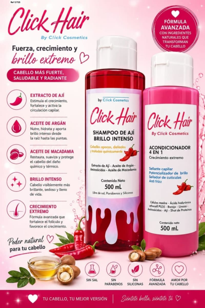 Combo shampoo y acondicionador 10