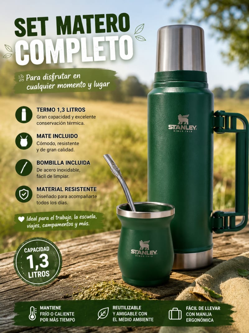 Termo más mate y bombilla 1