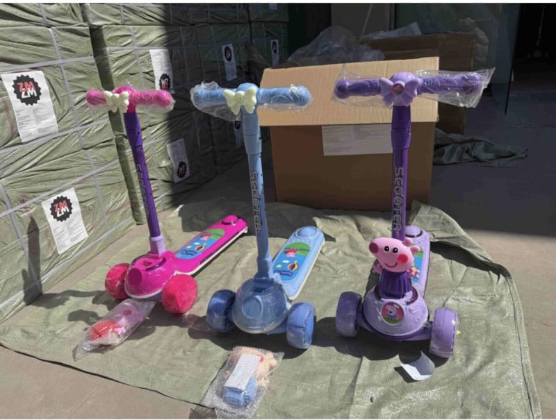 Scooter Pepa infantil de 3 ruedas 1