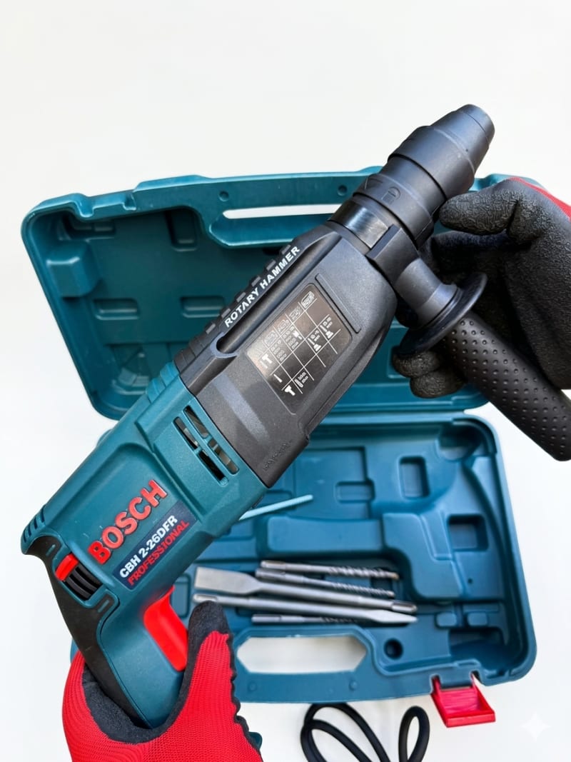 Rotomartillo Bosch Doble Mandril 1200w 1