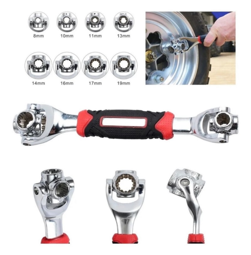 Llave Universal Multicopas 8 En 1 3