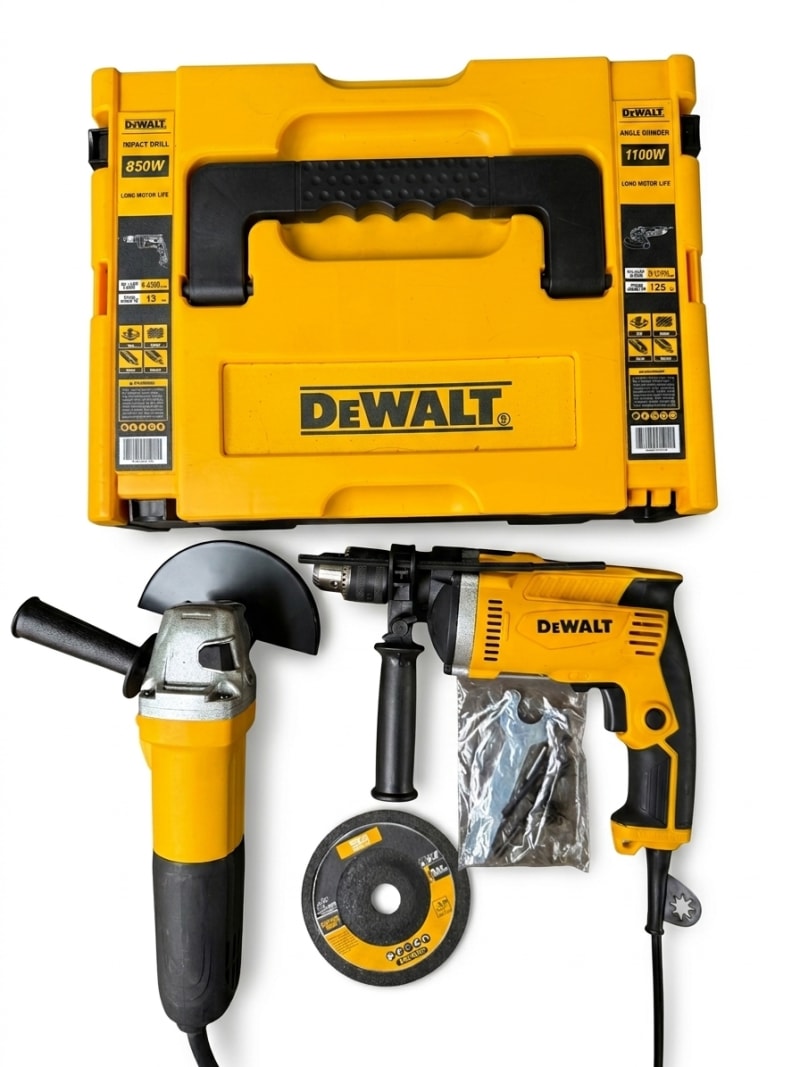Combo Taladro Y Pulidora Dewalt 750w 2