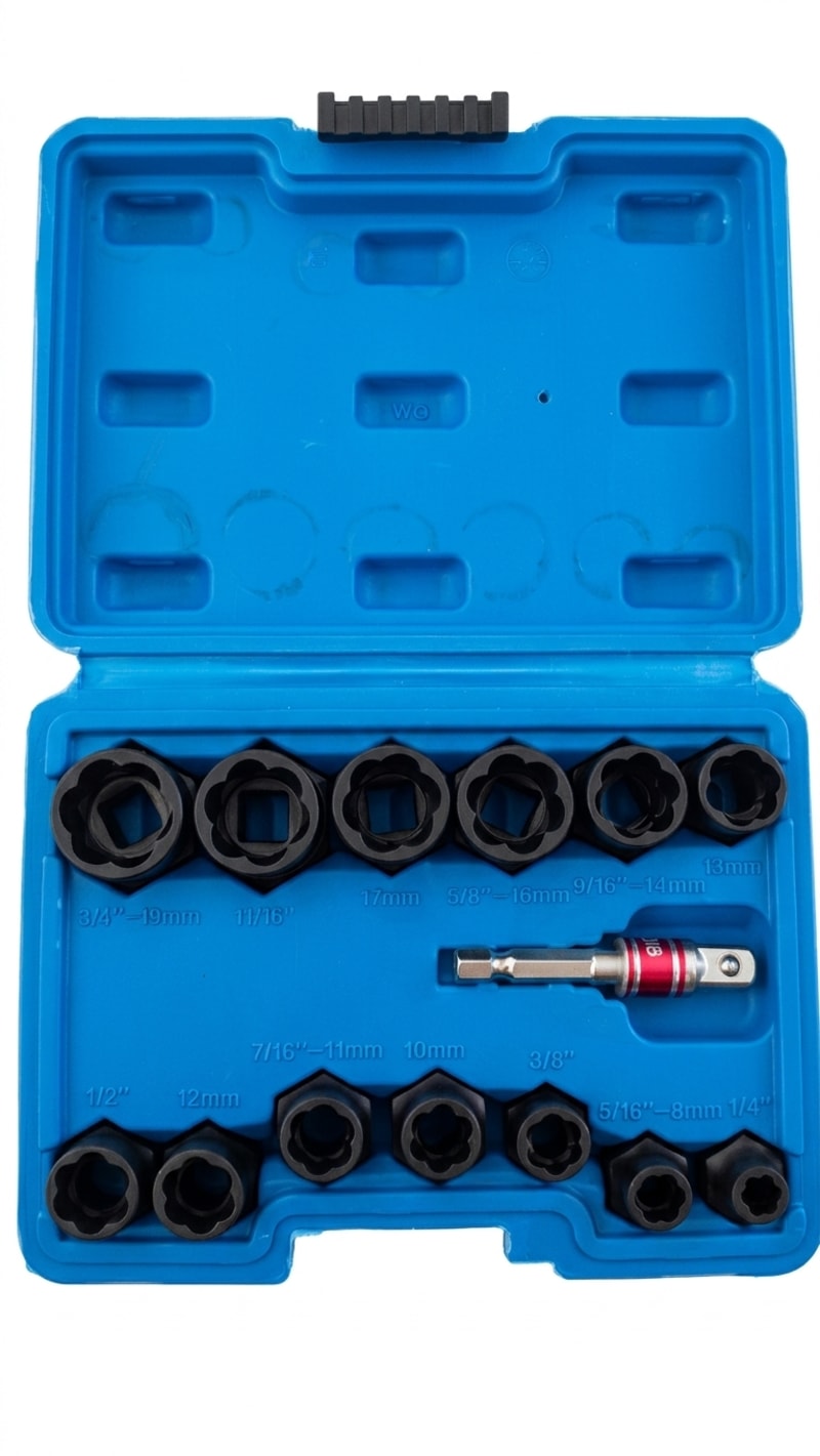 Juego De Extractores De Tuercas 14 Pcs 1