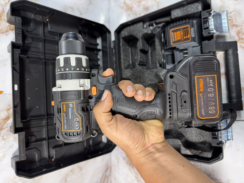 Combo Taladro Y Llave Brushless 68v 2