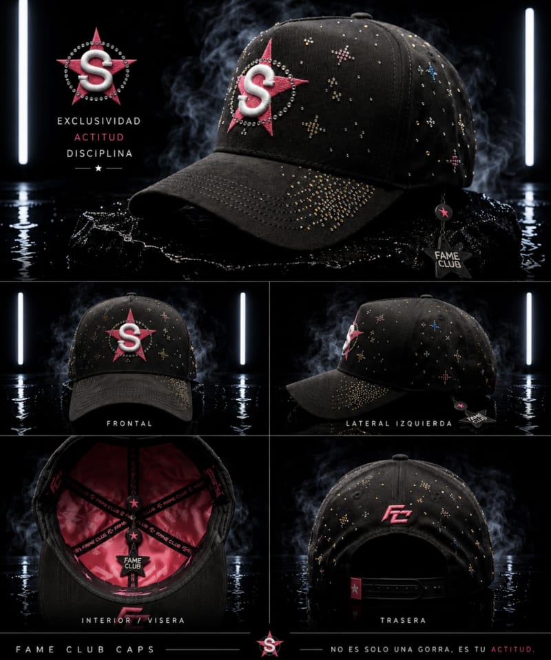 Gorra Fame Club x Samantha Universe Pink 1
