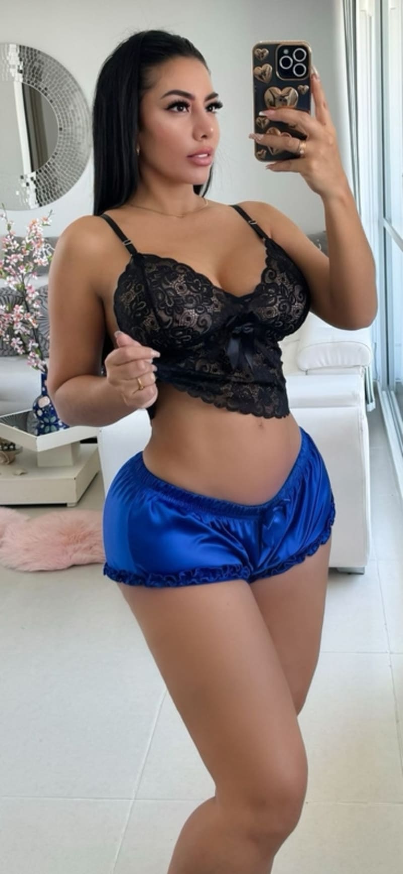 Pijama Satin moño 2