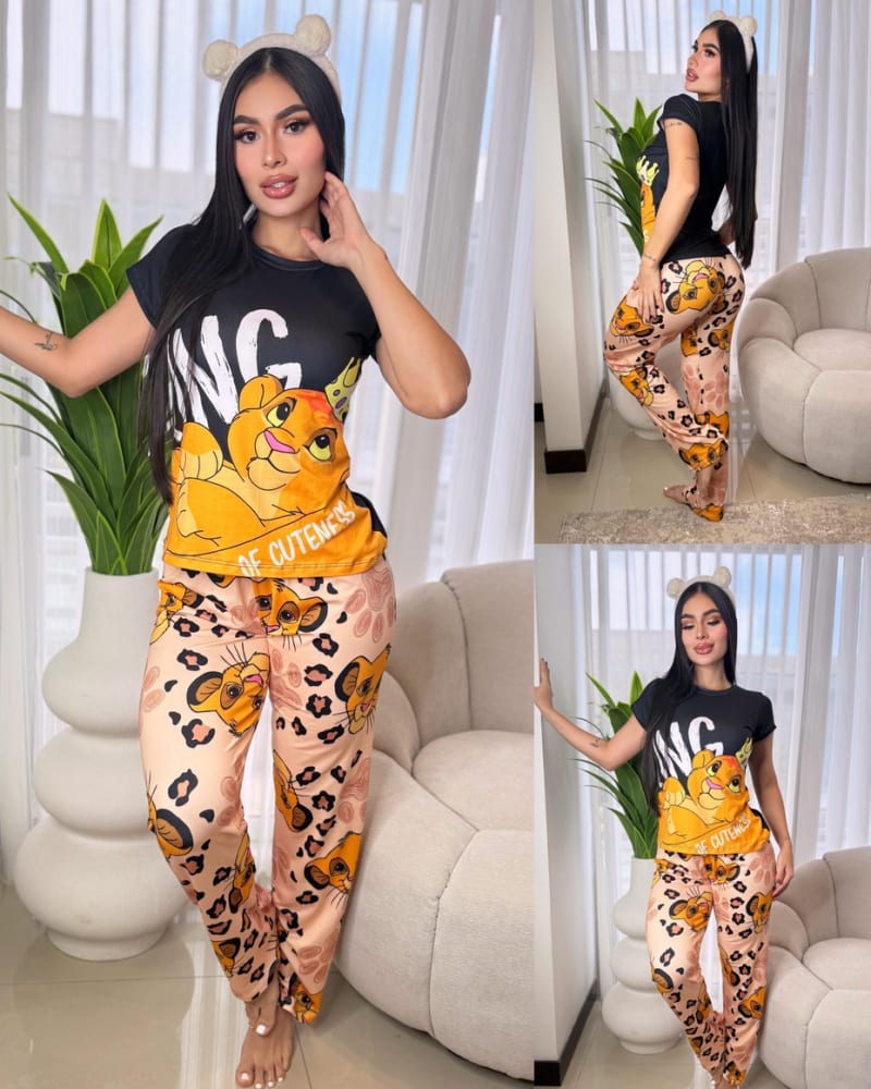 PIJAMA PANTALON CAMISETA 3
