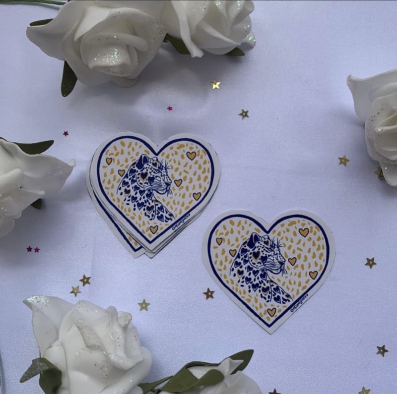 Paquete de 5 stickers adhesivos 💘 7