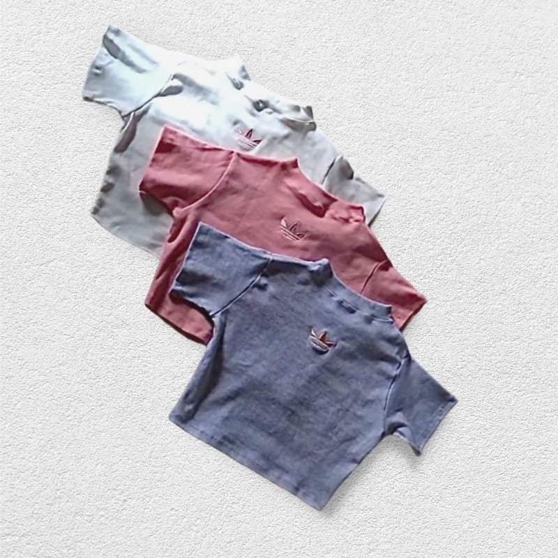 Crop Top Rosa-Lila Bordado Color Rosa 3