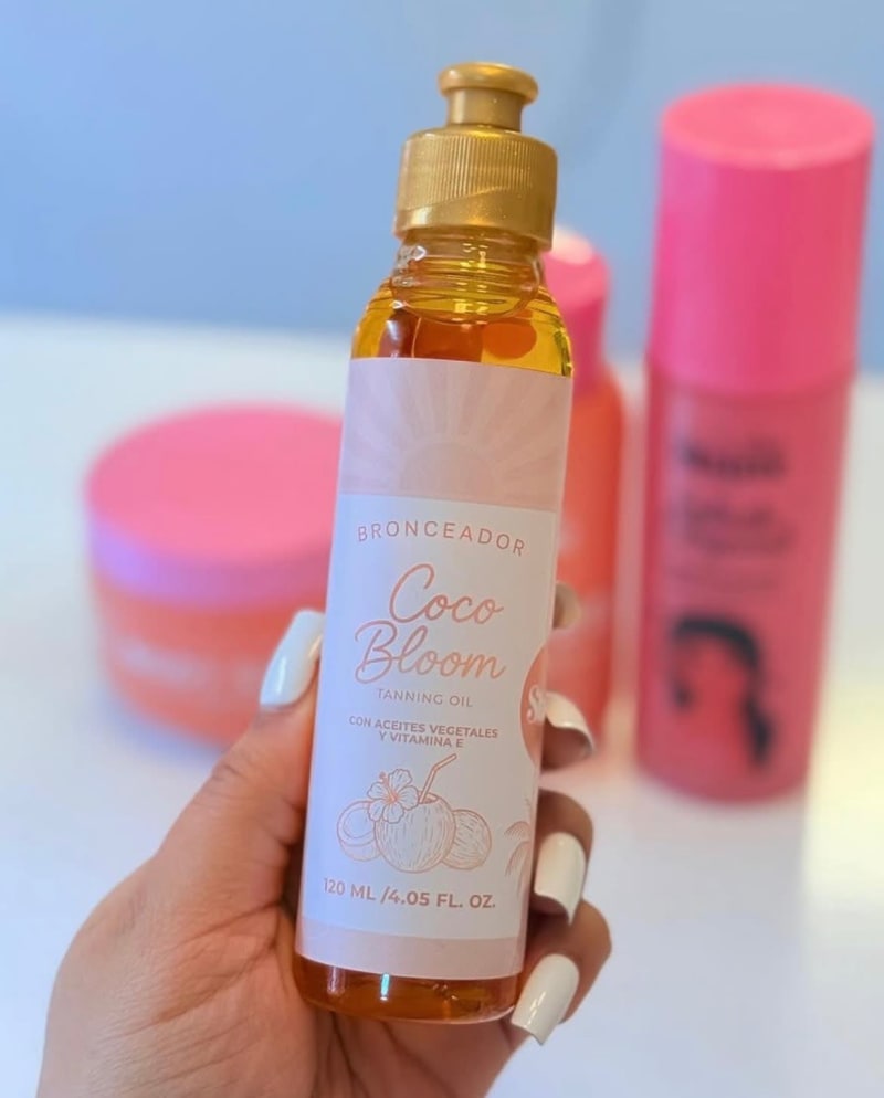 Bronceador coco Bloom SHINE 1