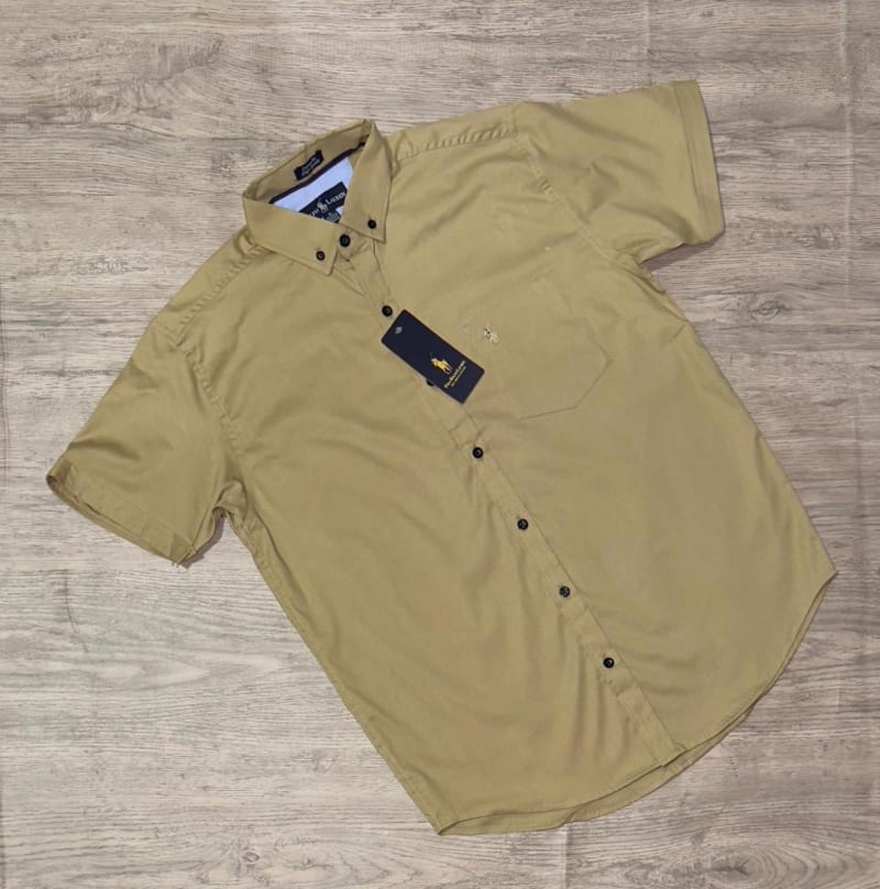 👔😻..camisa de manga corta de la prestigiosa marca Ralph Lauren..😻👔 12